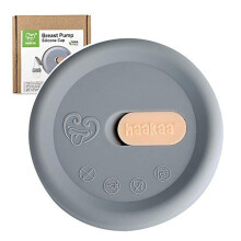 Haakaa Lid New Upgrade Breast Pump Silicone Lid Fits All Haakaa Breast Pumps Generation 1/2/3 Leakproof Dustproof 100% Food Grade Silicone BPA PVC and