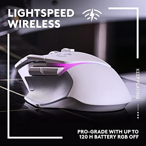 Logitech Gaming-Maus - Kabellos - Logitech G - G502 X Plus - Weiß 2