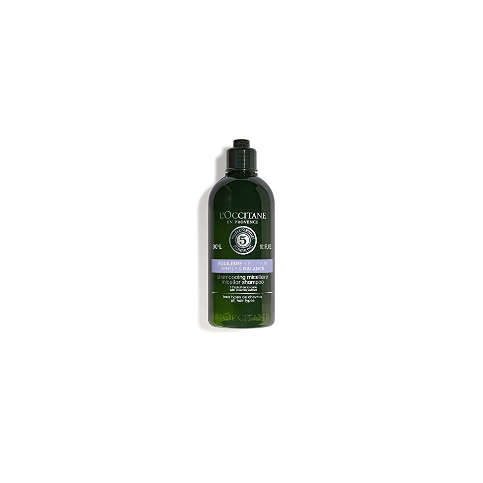 L'OCCITANE Gentle & Balance Micellar Shampoo 300ml| Silicone Free| All Hair Types|