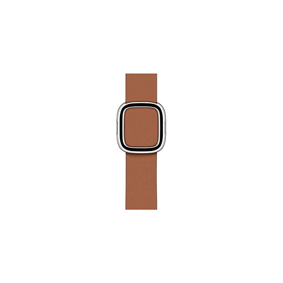 Apple Watch Modern Buckle (40mm) - Saddle Brown - Large