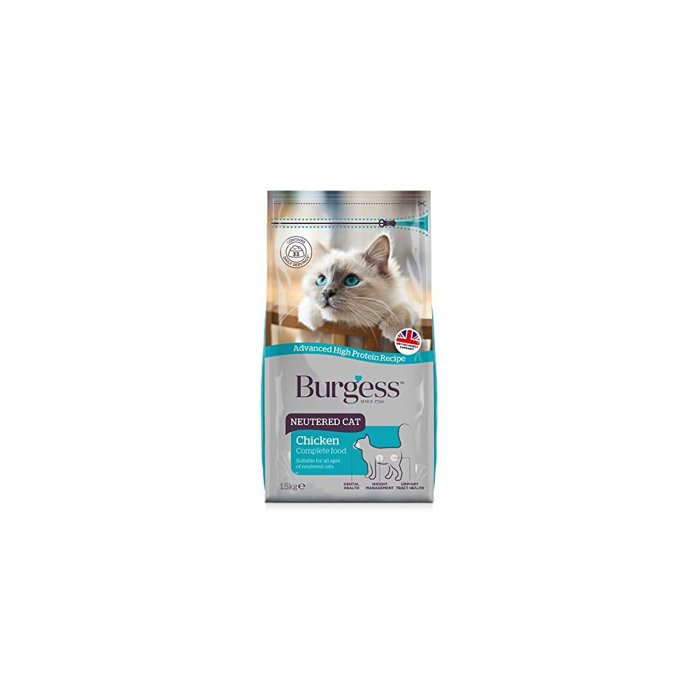 Burgess Supacat Neutered Cat 1.5Kg