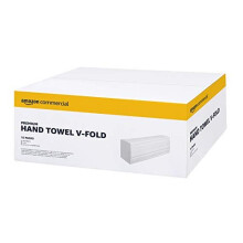 AmazonCommercial Interfold-Vfold Paper Hand Towels, 2 PLY - Pack of 15, 3990 sheets