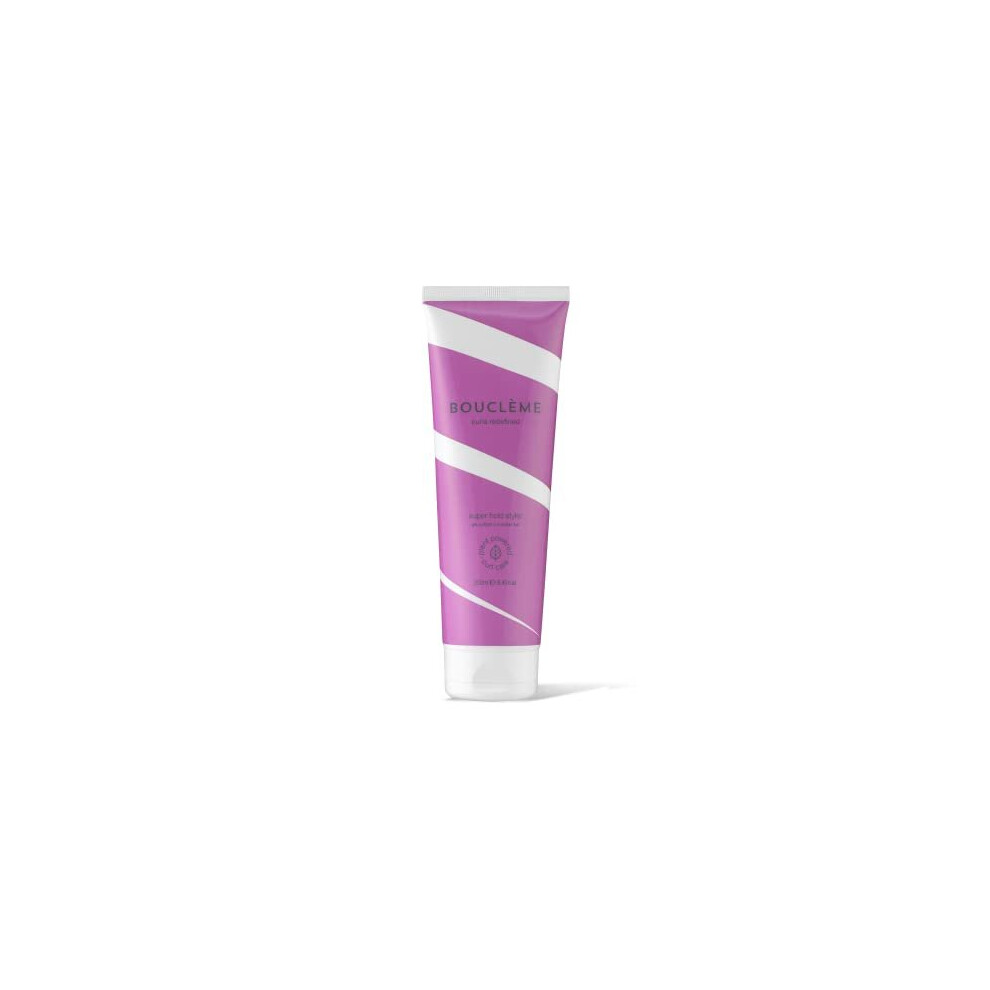 Bouclã¨Me - Super Hold Styler - Curl Enhancing Hair Styling Gel - 99% Naturally Derived Ingredients And Vegan - 250Ml
