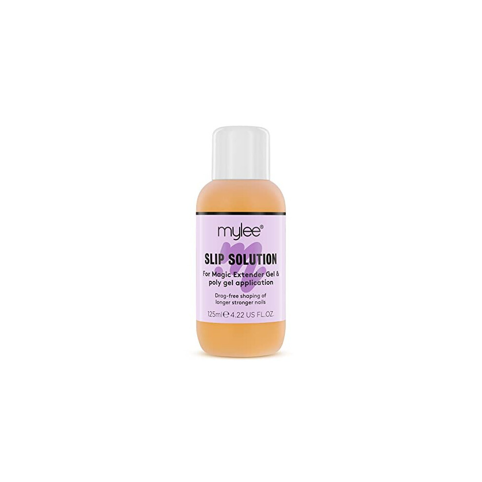 Mylee Slip Solution 125ml – For Magic Extender Gel, Builder Gel, UV/LED Nail Tips & Extensions, Liquid Solution
