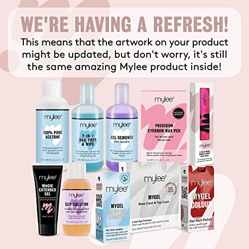 Mylee Slip Solution 125ml – For Magic Extender Gel, Builder Gel, UV/LED Nail Tips & Extensions, Liquid Solution 1