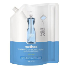 Method Washing Up Liquid Refill, Coconut Water, 1L