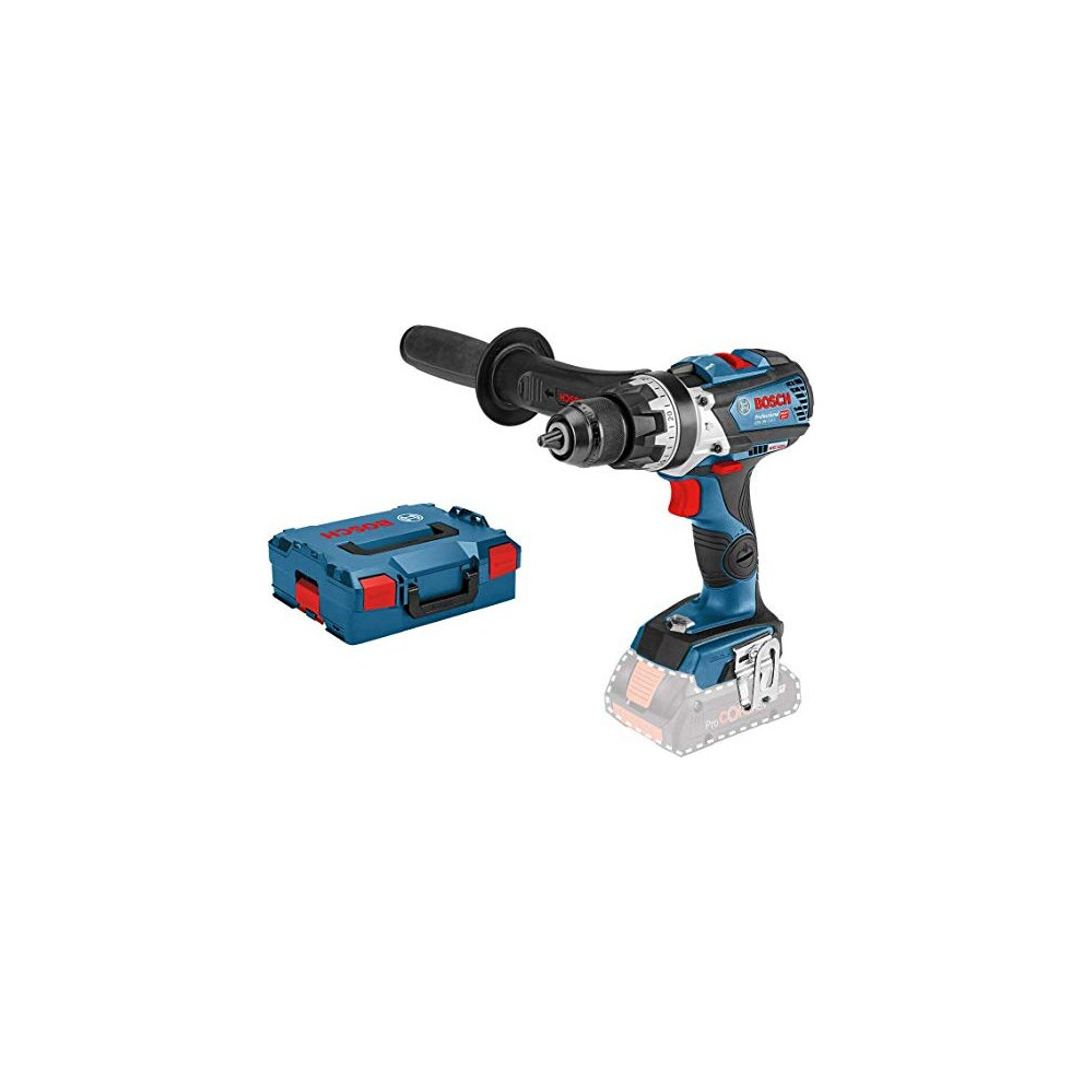 Bosch Professional 06019G030A 18V System cordless hammer drill GSB 18V-110 C (max.torque 110 Nm, without batteries and charger, in L-BOXX 136)