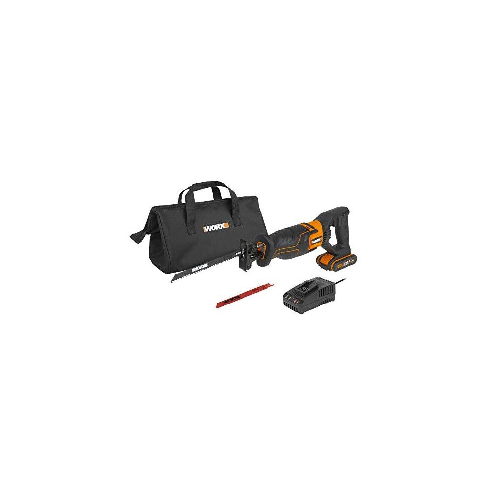 WORX WX500 18V (20V MAX) Cordless Reciprocating Saw