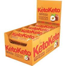 Keto Keto Bars 12 x 50g Keto Snacks Weight Loss | Keto Diet, Sugar Free Snack, Meal Replacement Bar | Healthy Snacks, Low Carb Food | Low Calorie,