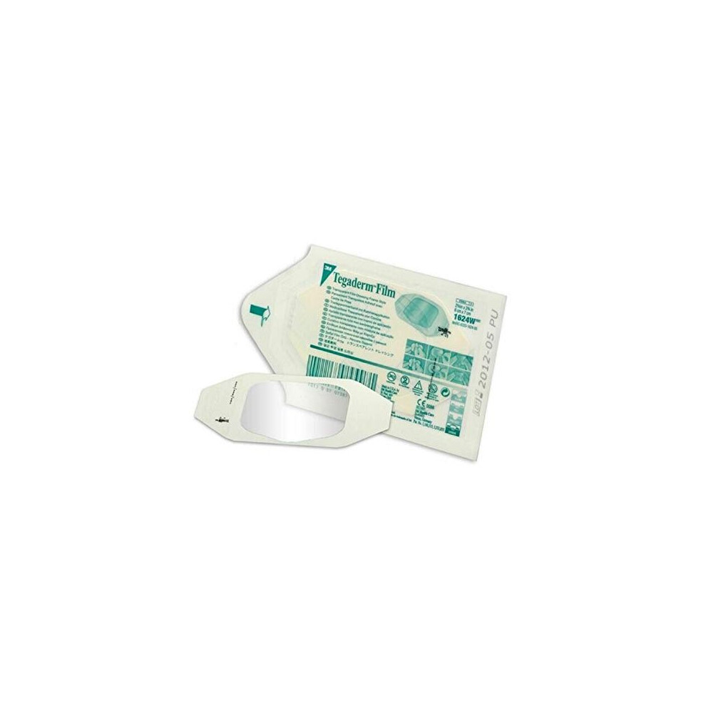 Cmj 5 X Tegaderm Film Dressings 1624W 6Cm X 7Cm (Pack Of 5)