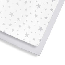 2 Pack Cot & Cot Bed Fitted Sheets 140 x 70cm – Star Design – Light, Breathable & Luxurious Jersey Cotton Made To Last & Designed To Fit Cot & Cot