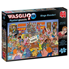 Jumbo, Wasgij, Mystery 19 - Bingo Blunder!, Jigsaw Puzzles for Adults, 1,000 piece