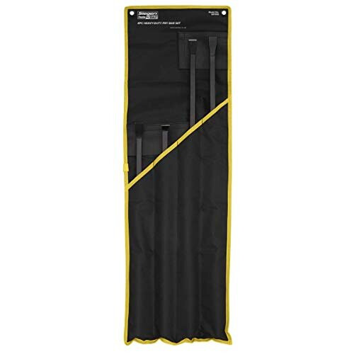 Sealey Pry Bar Set 4pc Heavy-Duty with Hammer cap 1