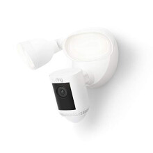 Ring Floodlight Cam Wired Pro - 1080p HDR, 3D Motion Detection, Bird's Eye View, 2-Way Talk, Hardwired Outdoor Security Camera, 30-Day Free Trial