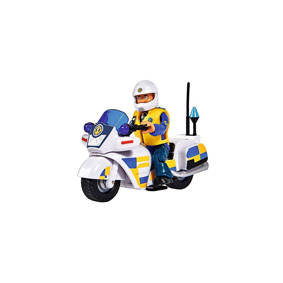 Fireman Sam - Police bike w/figure