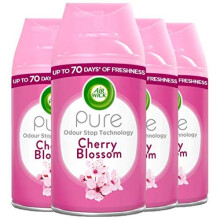 AirWick Air Wick Freshmatic, Cherry Blossom Air Freshener, 250 ml Refill (Pack of 4)