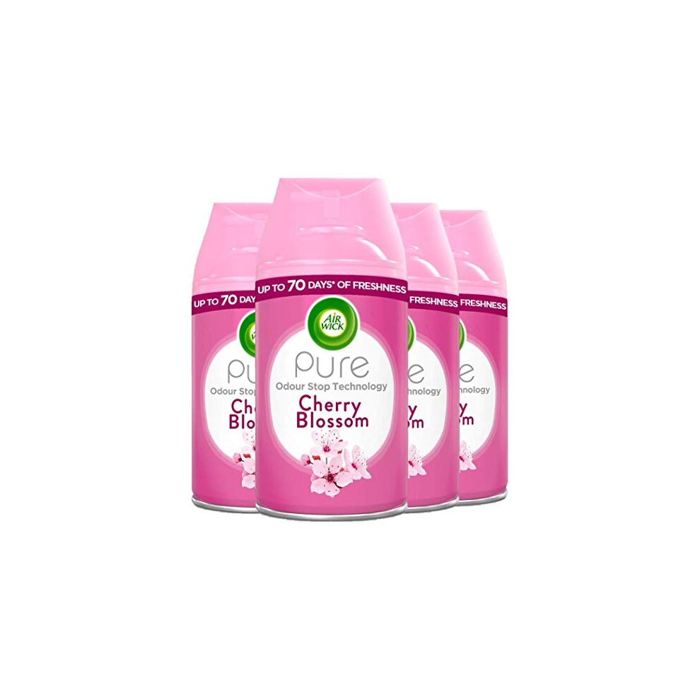 Air Wick Airwick Freshmatic, Cherry Blossom Air Freshener, 250 Ml Refill (Pack Of 4)
