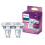 Philips Philips LED Classic WarmGlow Lamp 2 Pack [GU10] 50W, Non Dimmable 1