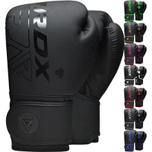 RDX Boxing Gloves, Pro Training Sparring, Maya Hide Leather, Muay Thai MMA Kickboxing, Men Women Adult, Heavy Punching Bag Focus Mitts Pads Workout,