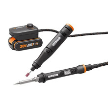 WORX WX988 20V MAKERX Combo Kit : Rotary Tool + Wood/Metal Crafting Tool
