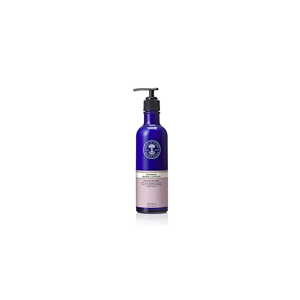 Neal's Yard Remedies | Aromatic Body Lotion | Moisturising Skincare Gift for Women | Soothing Scent of Geranium & Lavender Essential Oils | 200ml