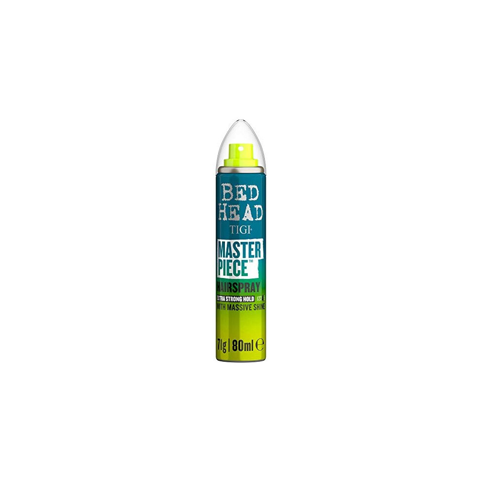 Tigi Bed Head By Masterpiece Shiny Hairspray For Strong Hold Travel Size 80 Ml
