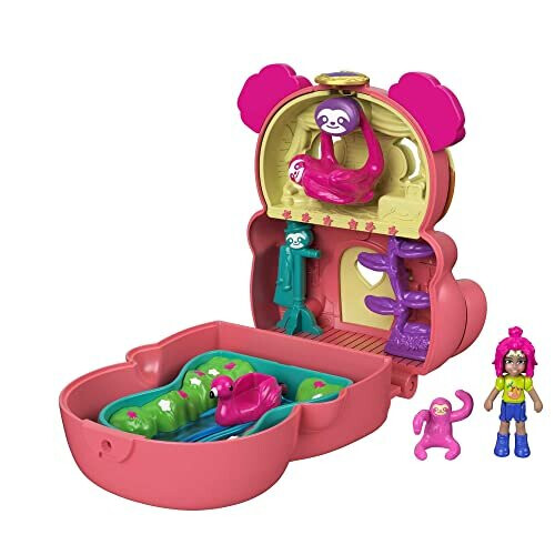 Polly Pocket Polly Pocket Flip & Find Sloth Compact