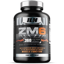 ZM6 - High Strength Zinc Magnesium Supplement - Zinc & Magnesium for Muscle Function - Zinc Magnesium Booster - 360 Vegetarian