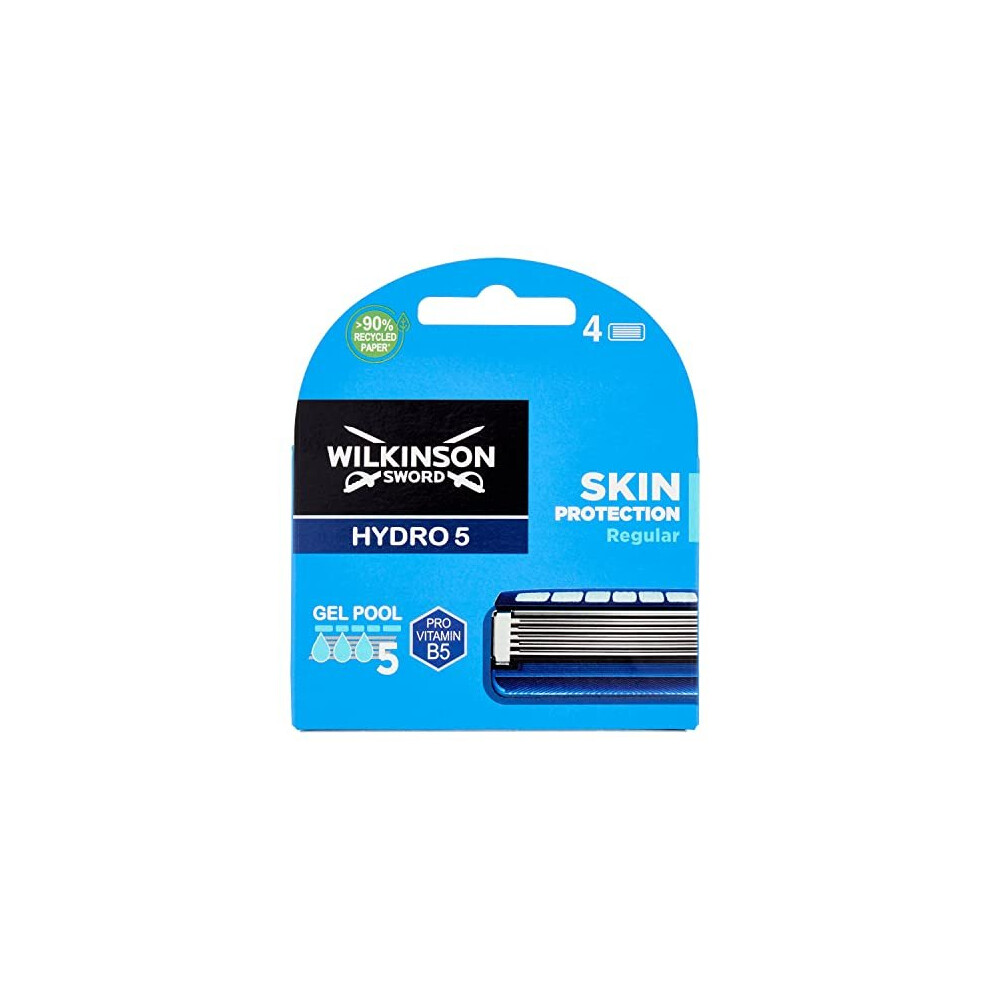 Wilkinson Sword Hydro 5 Skin Protection Razor Blades 4 Blades