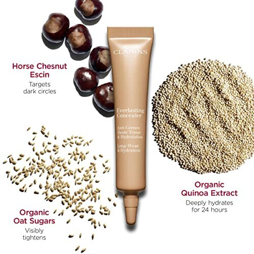 Clarins EVERLASTING concealer 03-medium deep 2