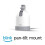 Blink Home Security Blink Mini Pan-Tilt Mount | Rotating mount accessory for Mini indoor plug-in smart security camera (White) 5