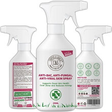 Cooper And Gracie Antibacterial Anti Fungal Itchy Dog Spray | Itch Sooth | Animal Skin Itch 250ML