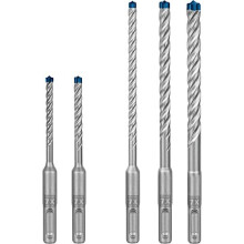 Bohraufsatz - BOSCH - 7X - 5 Bohrer - SDS Plus - Hartmetallkopf