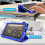 Techgear for Amazon Fire HD 10 2021 / 2023 13th & 11th Generation Leather Flip Stand Case 6