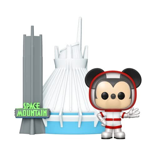 Funko Funko Pop! Town: Walt Disney World 50th - Space Mountain and Mickey Mouse  Amazon Exclusive