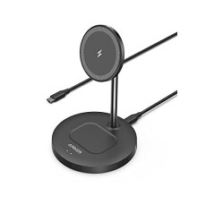Anker Wireless Charging Stand, PowerWave 2-in-1 Magnetic Stand Lite with 5 ft USB-C Cable, Charging Stand Only for iPhone 13/13 Pro /13 Pro Max /13