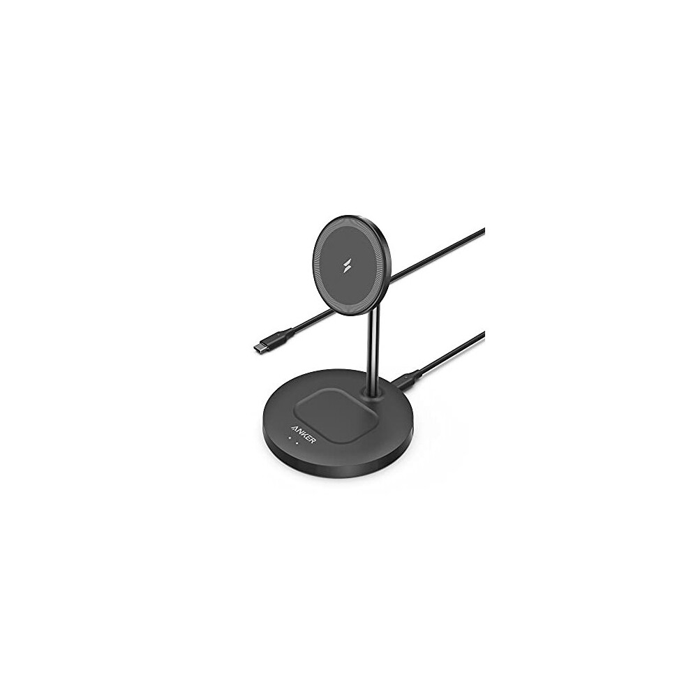 Anker Wireless Charging Stand, PowerWave 2-in-1 Magnetic Stand Lite with 5 ft USB-C Cable, Charging Stand Only for iPhone 13/13 Pro /13 Pro Max /13