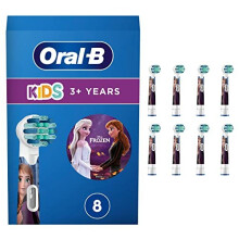 Oral-B Kids Frozen Electric Toothbrush Heads Extra Soft Bristles for Children Aged 3 and Above in Mailbox Box Pack of 8