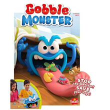 Gobble Monster| Goliath Games | Kids Games | For ages 4+ | For 2-4 players