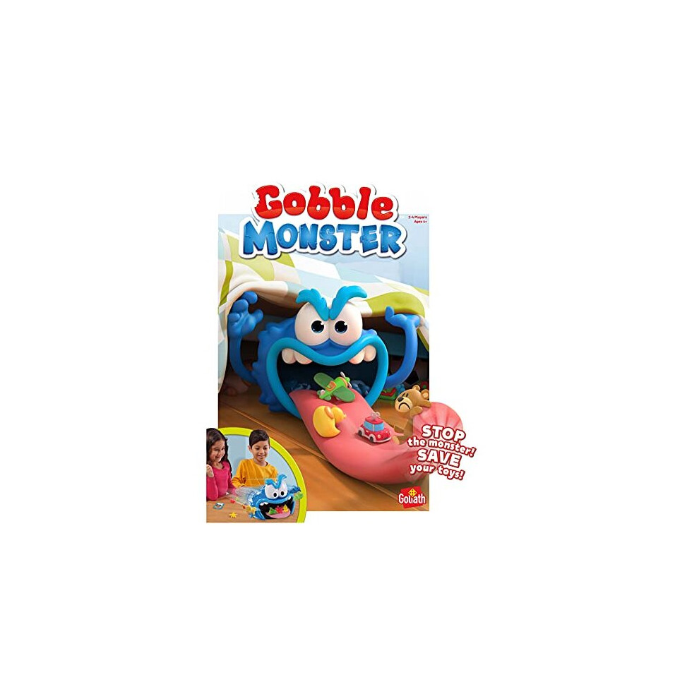 Goliath Games Gobble Monster| | Kids Games | For Ages 4+ | For 2-4 Players