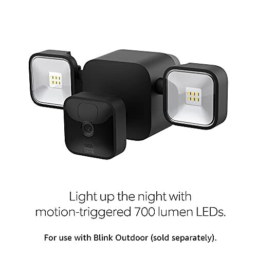 Blink Home Security Floodlight Mount Accessory for Blink Outdoor Camera | Black 2