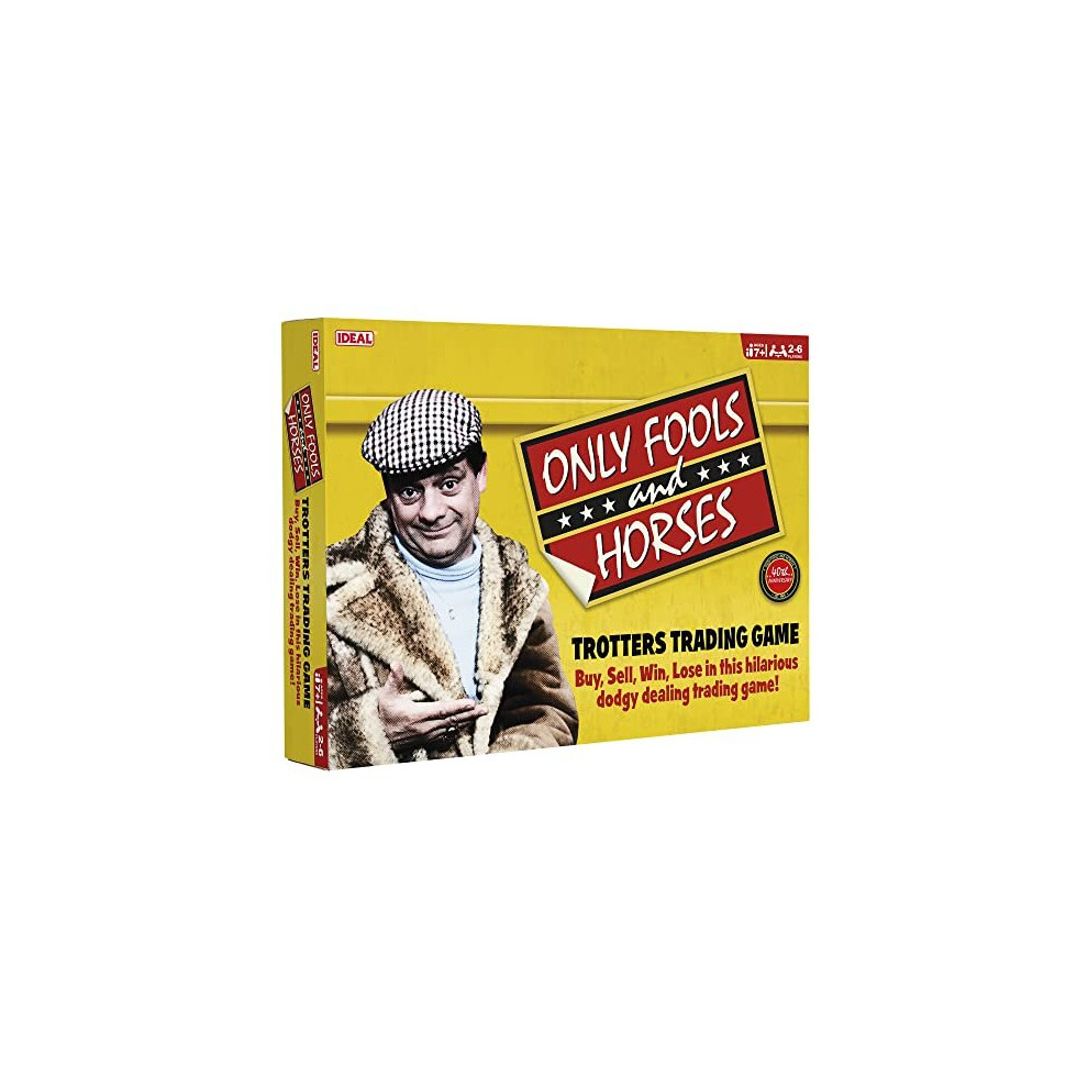 IDEAL | Only Fools and Horses Trotters Trading Game: Buy, Sell, Win, Lose in this hilarious dodgy dealing trading game! | Family TV Show Board Game|