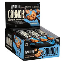 Pasta biscotto al cioccolato - Warrior Crunch - 12 barrette