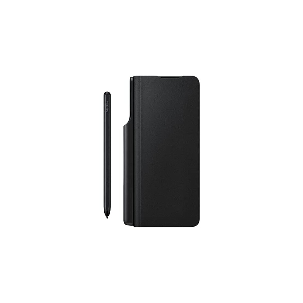 Samsung Galaxy Z Fold3 Flip Cover + S Pen - Official Case - Black