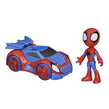 Hasbro Spidey and His Amazing Friends - Figure & Web-Crawler Vehicle (F1940)