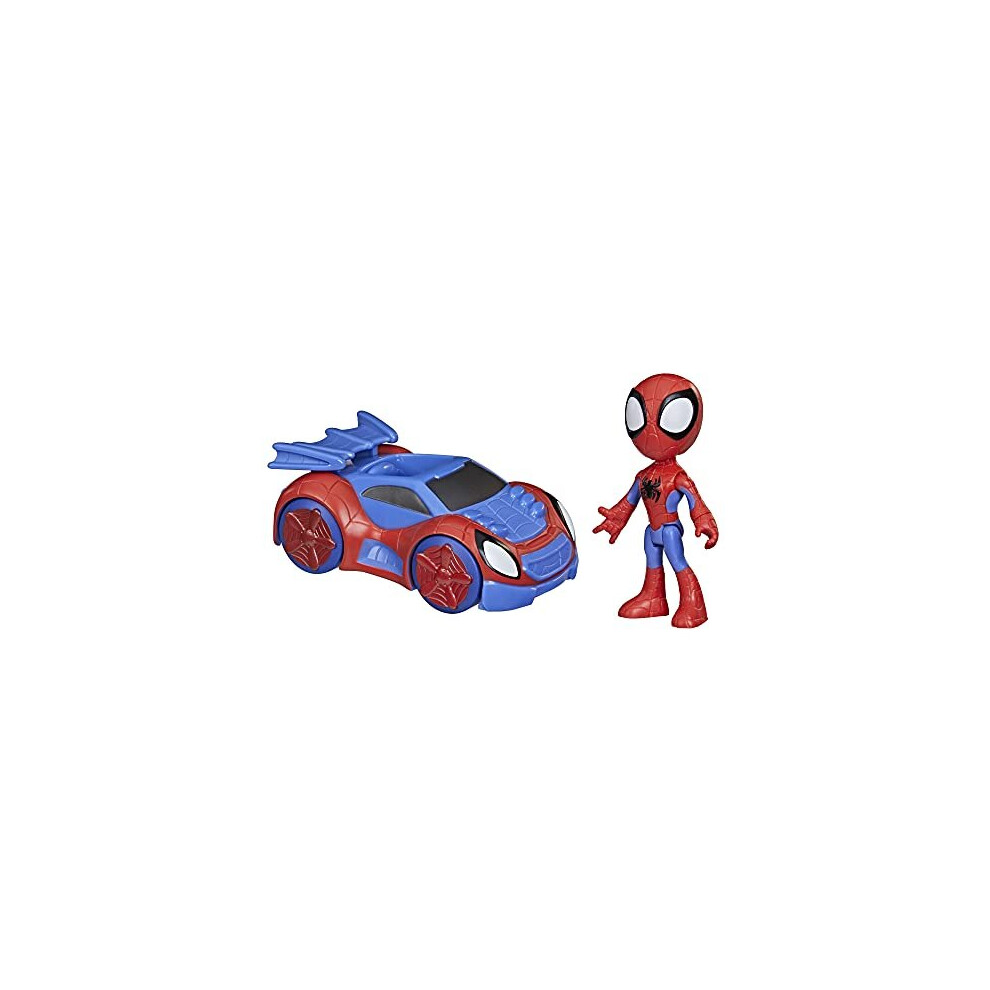 Hasbro Spidey and His Amazing Friends - Figure & Web-Crawler Vehicle (F1940)