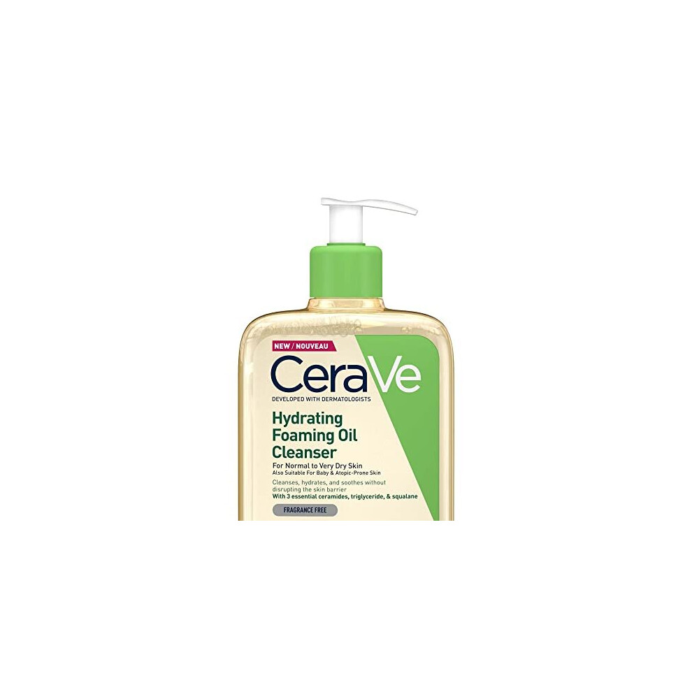 Cerave Hydrating Foaming Oil Cleanser 473ml