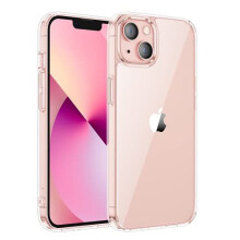 UNBREAKcable Case for iPhone 13 6.1-inch - Shockproof & Anti-Scratch, Ultra-Clear PC Back with Soft TPU Bumper