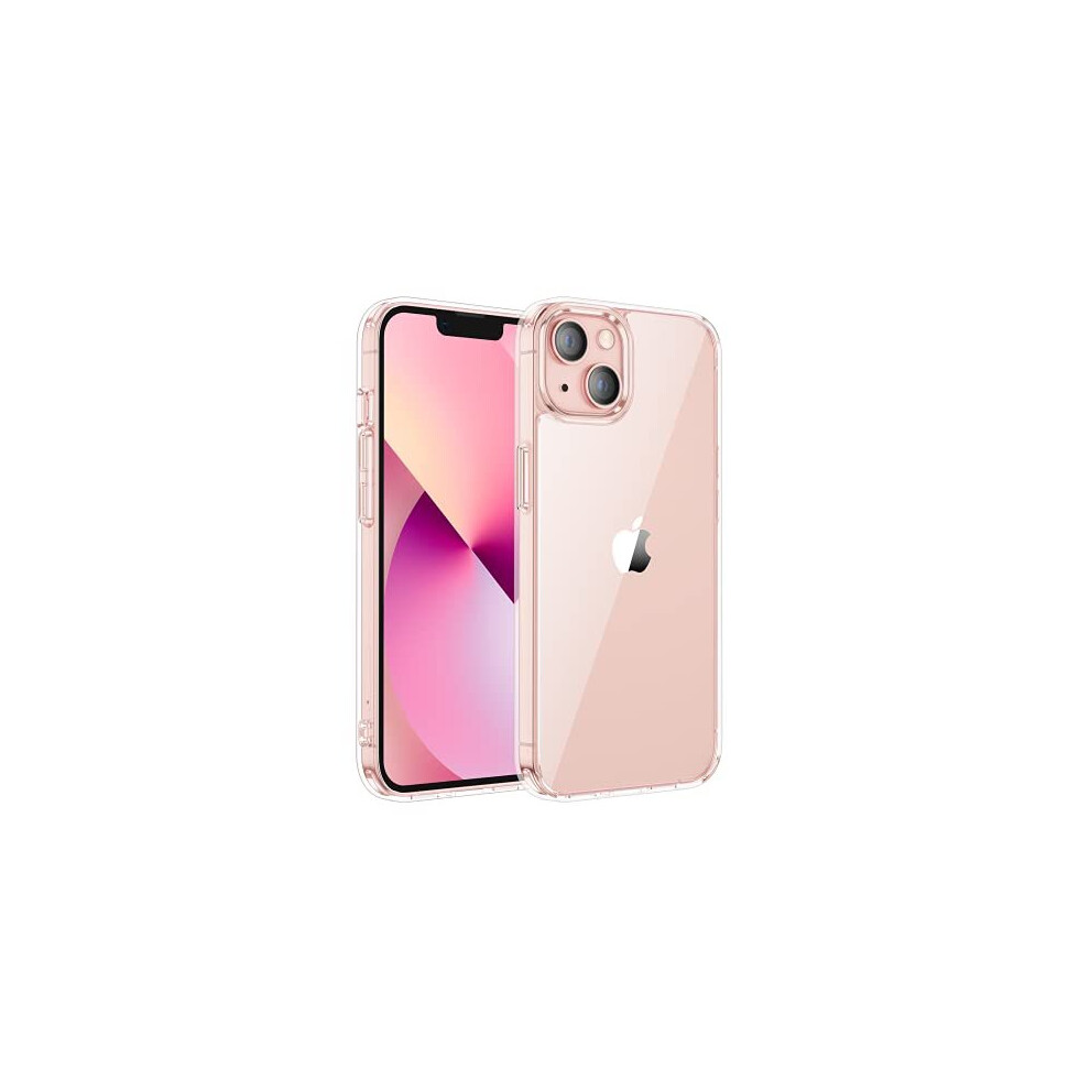 Unbreakcable Case For Iphone 13 6.1-Inch - Shockproof & Anti-Scratch, Ultra-Clear Pc Back With Soft Tpu Bumper