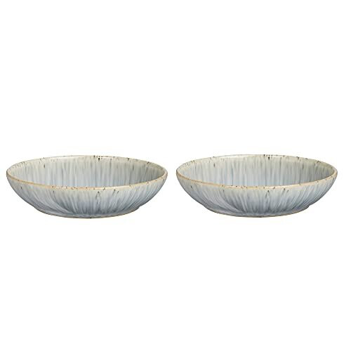 Denby Denby Halo Speckle Pasta Bowl Set of 2, Grey, 199048244
